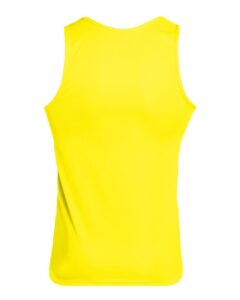 Augusta Sportswear 703 Unisex Training Tank Top – Power Yellow (back)