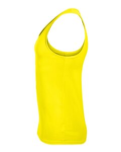 Augusta Sportswear 703 Unisex Training Tank Top – Power Yellow (side)