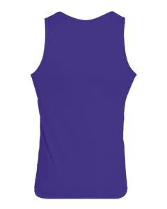 Augusta Sportswear 703 Unisex Training Tank Top – Purple (back)