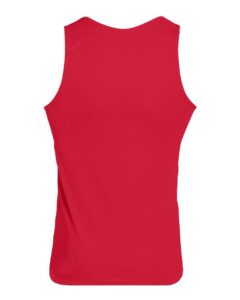 Augusta Sportswear 703 Unisex Training Tank Top – Red (back)