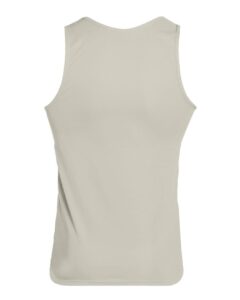 Augusta Sportswear 703 Unisex Training Tank Top – Silver Grey (back)