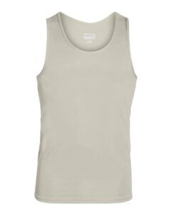 Augusta Sportswear 703 Unisex Training Tank Top – Silver Grey