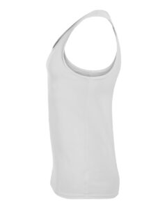 Augusta Sportswear 703 Unisex Training Tank Top – White (side)