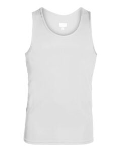 Augusta Sportswear 703 Unisex Training Tank Top – White