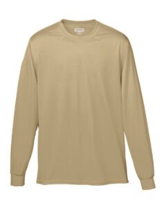 Augusta Sportswear 788 Unisex Nexgen Performance Long Sleeve T-Shirt – Vegas Gold