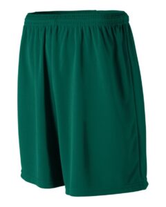Augusta Sportswear 805 Men’s Wicking Mesh Athletic Shorts – Dark Green (side)