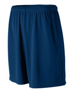 Augusta Sportswear 805 Men’s Wicking Mesh Athletic Shorts – Navy (side)