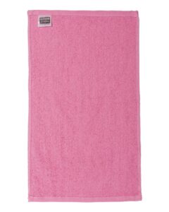 Q-Tees T18 Budget Rally Towel – Azalea (back)