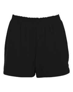 Augusta Sportswear 987 Women’s Trim Fit Jersey Shorts – Black