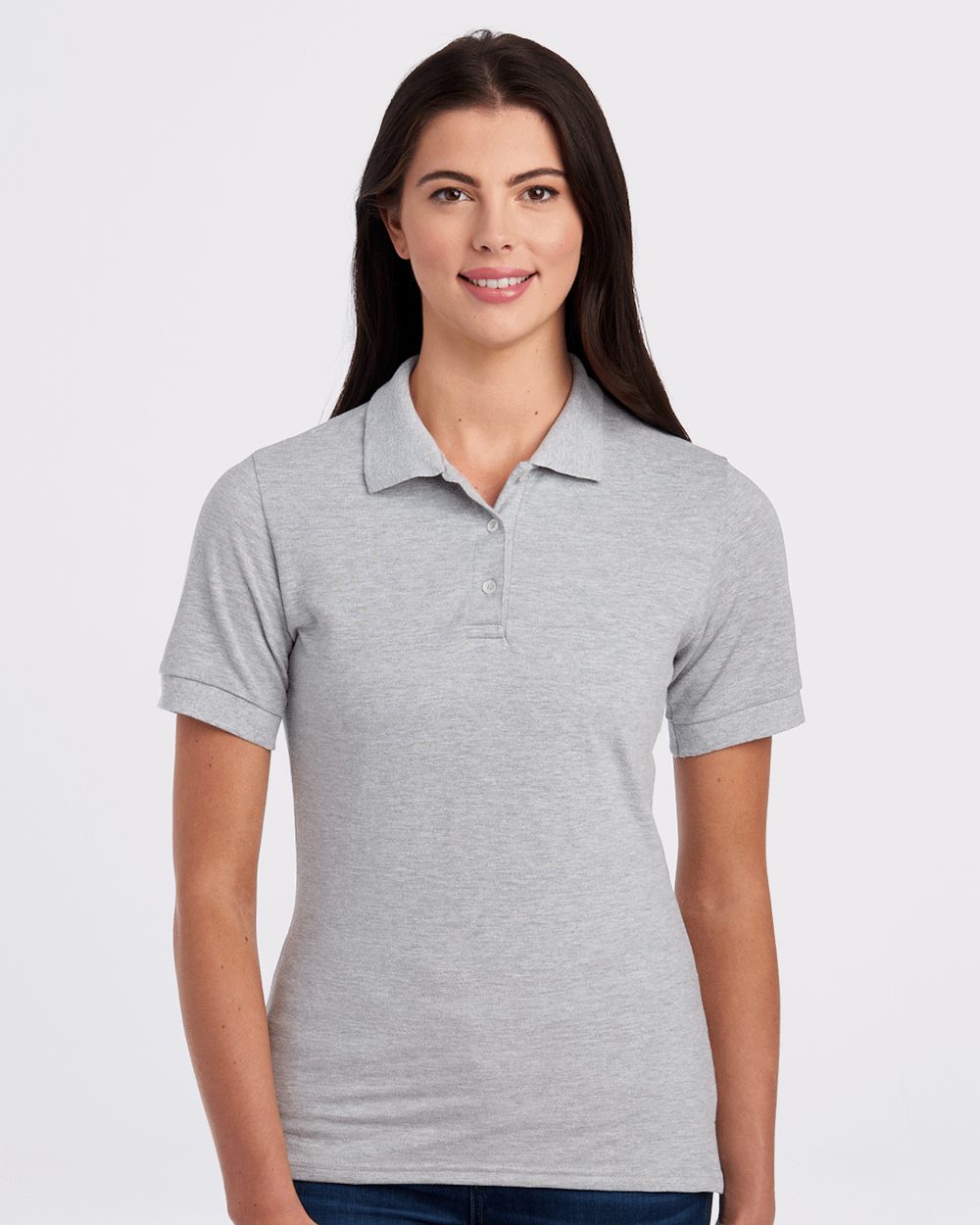 JERZEES 443W Women’s 100% Ring-Spun Cotton Piqué Polo JERZEES 443W Women’s 100% Ring-Spun Cotton Piqué Polo