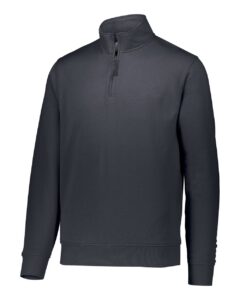 Augusta Sportswear 5422 Men’s 60/40 Quarter-Zip Pullover – Carbon Heather