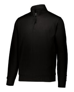 Augusta Sportswear 5422 Men’s 60/40 Quarter-Zip Pullover – Black