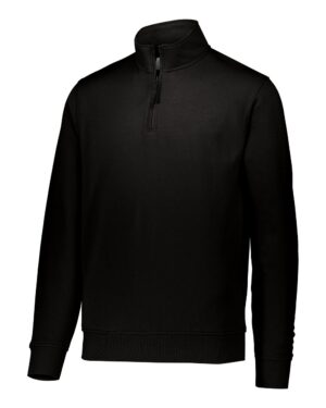 Augusta Sportswear 5422 Men’s 60/40 Quarter-Zip Pullover – Black