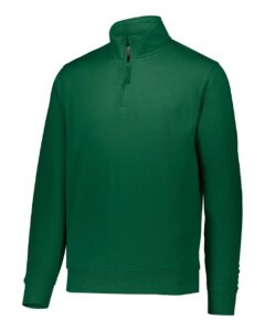 Augusta Sportswear 5422 Men’s 60/40 Quarter-Zip Pullover – Dark Green