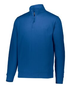 Augusta Sportswear 5422 Men’s 60/40 Quarter-Zip Pullover – Royal