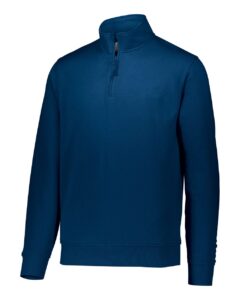 Augusta Sportswear 5422 Men’s 60/40 Quarter-Zip Pullover – Navy
