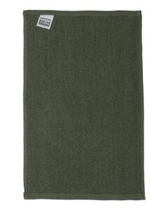 Q-Tees T18 Budget Rally Towel – Forest Green (back)