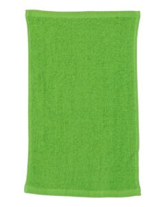 Q-Tees T18 Budget Rally Towel – Lime