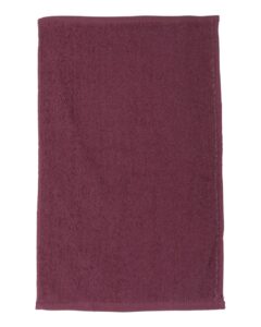 Q-Tees T18 Budget Rally Towel – Maroon