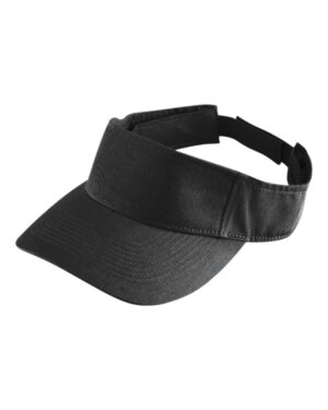 Augusta Sportswear 6225 Sport Twill Visor – Black
