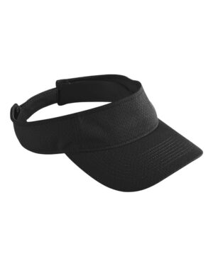 Augusta Sportswear 6227 Athletic Mesh Visor – Black