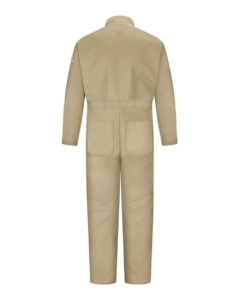 Bulwark CEC2 Men’s Classic Coverall Excel FR – Khaki (back)