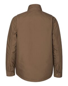 DRI DUCK 5066 Men’s Sequoia StormShield™ Canvas Jacket – Field Khaki (back)
