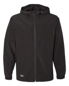 DRI DUCK 5310 Men’s Apex Soft Shell Hooded Jacket – Black