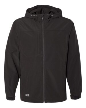DRI DUCK 5310 Men’s Apex Soft Shell Hooded Jacket – Black