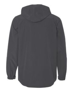 DRI DUCK 5310 Men’s Apex Soft Shell Hooded Jacket – Charcoal (back)