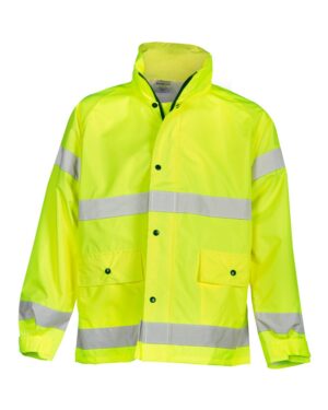 Kishigo 9665J Unisex Storm Stopper Rainwear Jacket – Lime