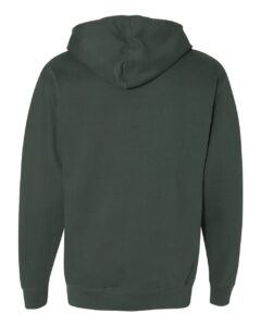 Independent Trading Co. SS4500 Unisex Midweight Hooded Sweatshirt – Alpine Green (back)