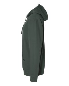 Independent Trading Co. SS4500 Unisex Midweight Hooded Sweatshirt – Alpine Green (side)