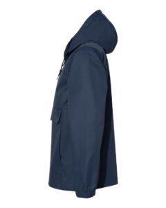 Independent Trading Co. EXP94NAW Men’s Nylon Anorak – Classic Navy (side)