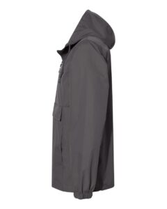 Independent Trading Co. EXP94NAW Men’s Nylon Anorak – Graphite (side)