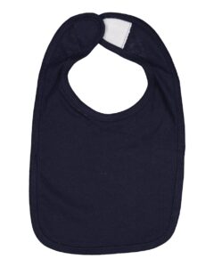 Rabbit Skins 1005 Infant Premium Jersey Bib – Navy