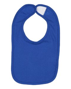 Rabbit Skins 1005 Infant Premium Jersey Bib – Royal