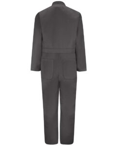 Red Kap CT10EXT Men’s Extended Sizes Twill Action Back Coverall – Charcoal (back)