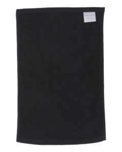 OAD OAD1118 Value Rally Towel – Black (back)