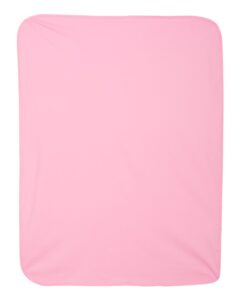 Rabbit Skins 1110 Premium Jersey Infant Blanket – Pink