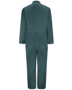 Red Kap CT10EXT Men’s Extended Sizes Twill Action Back Coverall – Spruce Green (back)