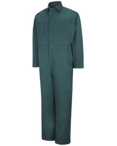 Red Kap CT10EXT Men’s Extended Sizes Twill Action Back Coverall – Spruce Green
