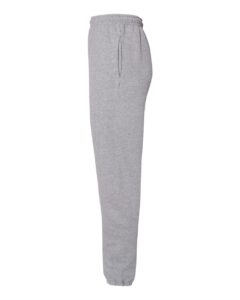 Russell Athletic 029HBM Unisex Dri Power® Closed Bottom Sweatpants with Pockets – Oxford (side)