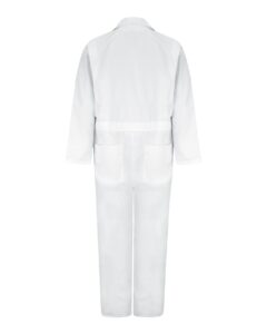 Red Kap CT16 Men’s Twill Action Back Coverall – White (back)