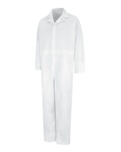 Red Kap CT16 Men’s Twill Action Back Coverall – White