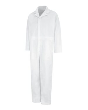 Red Kap CT16 Men’s Twill Action Back Coverall – White