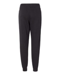 BELLA + CANVAS 3727 Unisex Sponge Fleece Joggers – Black (back)