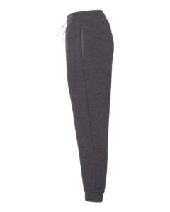 BELLA + CANVAS 3727 Unisex Sponge Fleece Joggers – Dark Grey Heather (side)