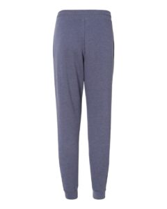 BELLA + CANVAS 3727 Unisex Sponge Fleece Joggers – Heather Navy (back)