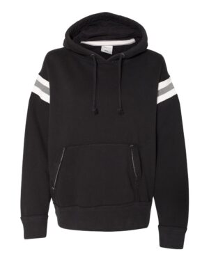 J. America 8847 Men’s Vintage Athletic Hooded Sweatshirt – Black